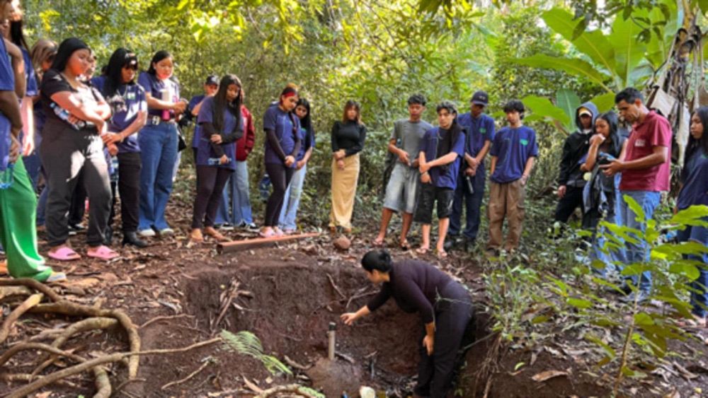 Prefeitura de Itaporã promove ação de educação ambiental na reserva Indígena