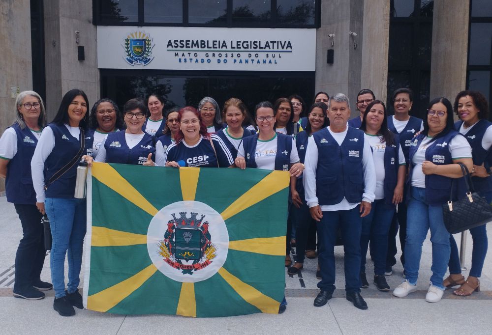 Agentes de Saúde de Itaporã Participam de Seminário Estadual sobre a PEC 14/2021