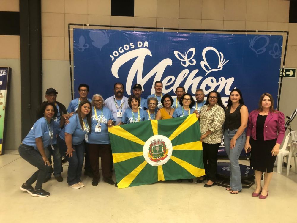 Melhor Idade de Itaporã participa de evento esportivo em Campo Grande