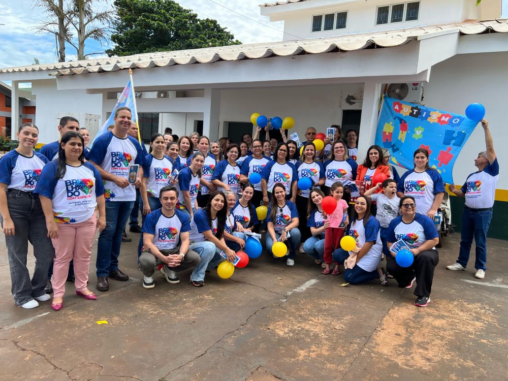 Prefeitura de Itaporã realiza Caminhada pela Conscientização do Autismo