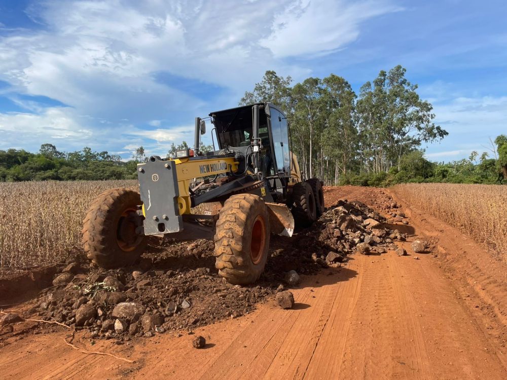 Prefeitura de Itaporã intensifica recuperação de rodovias vicinais