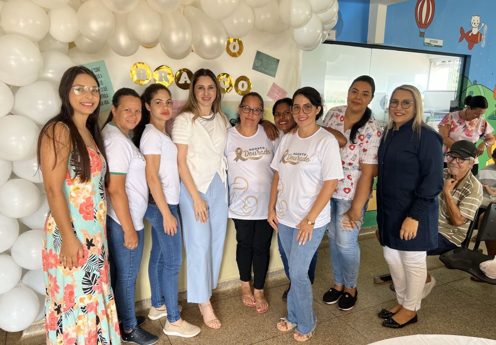 Primeira-dama Gabrielly Carbonaro participa de palestra sobre Janeiro Branco