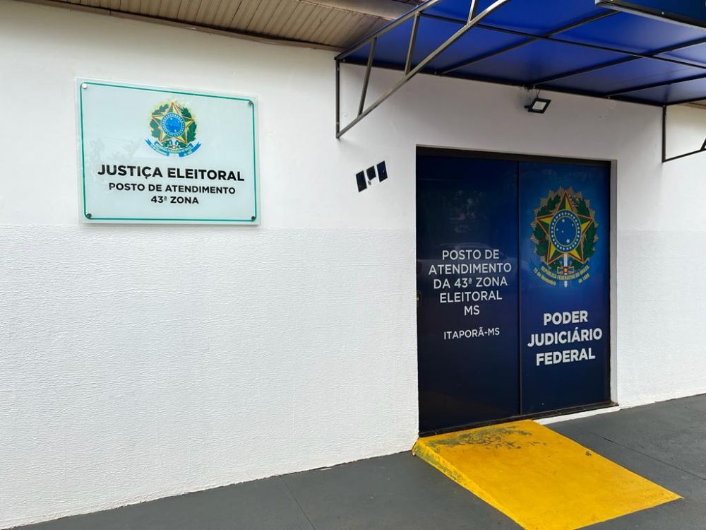 Itaporã inaugura hoje Posto de Atendimento eleitoral