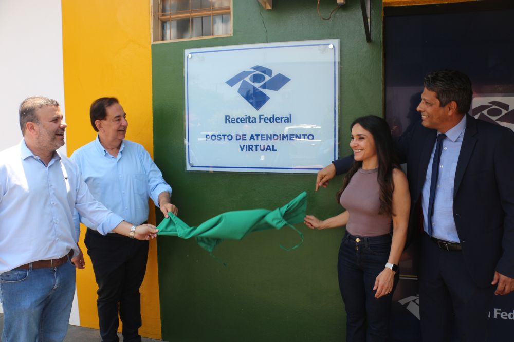 Itaporã inaugura Ponto de Atendimento Virtual da Receita Federal