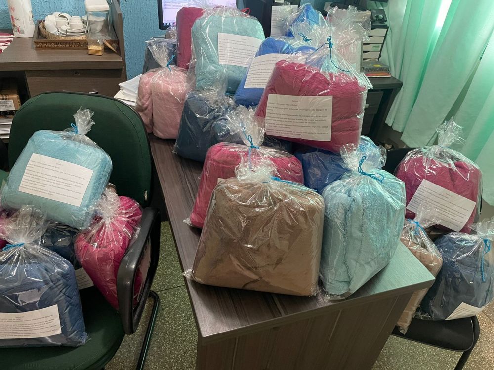 Em forma de agradecimento, paciente faz doação para o Hospital Municipal de Itaporã.