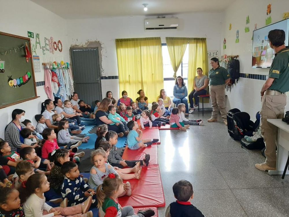 Prefeitura de Itaporã e DETRAN estabelecem parceria na Semana Nacional de Transito