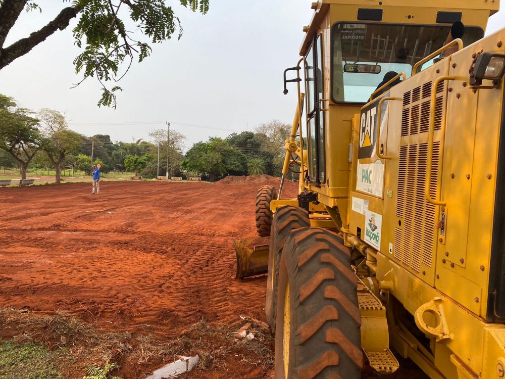Começam as obras da Arena Esportiva no Distrito de Montese