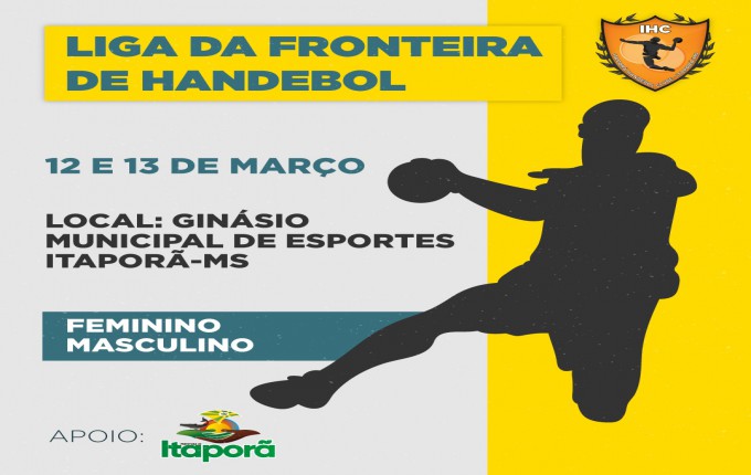 Itaporã sediará pela primeira vez um Campeonato de Handebol