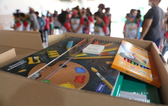 Prefeitura de Itaporã inicia nesta quinta entrega de Kits escolares para alunos da REME
