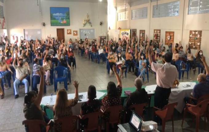 Professores de Itaporã são favoráveis e aprovam construção da nova Praça Central