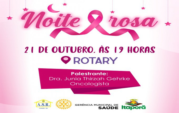 Noite Rosa: População Itaporanense terá ônibus disponível nos distritos a partir das 19h