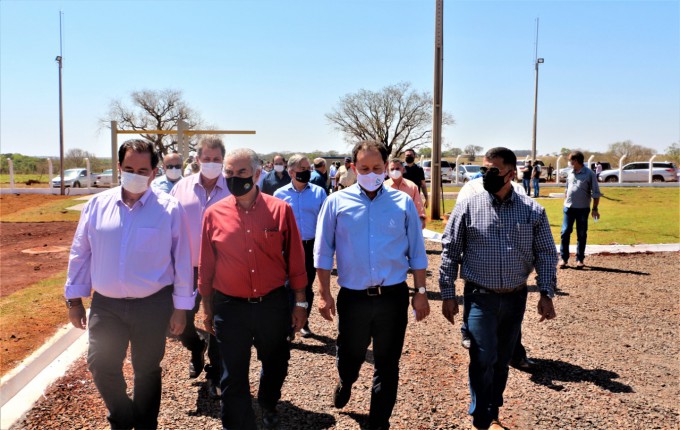 Em Itaporã, Governador Reinaldo Azambuja entrega obras reafirma novos investimentos para o município