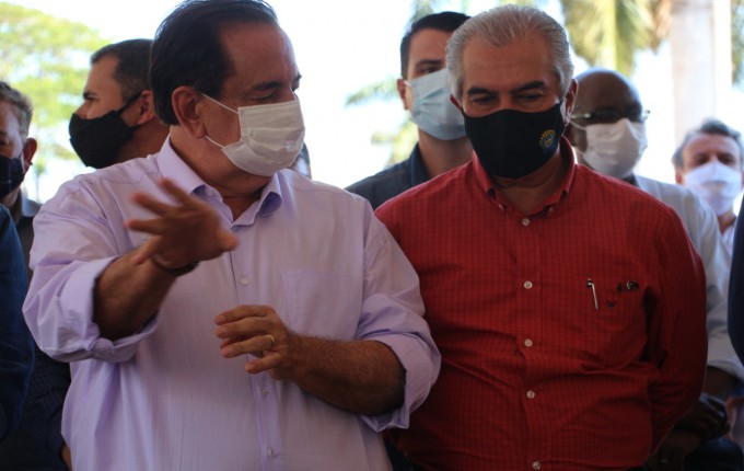 Prefeito Marcos Pacco cobra governador Reinaldo sobre iluminação da MS-156 Itaporã a Dourados