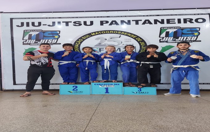 Itaporã é ouro no GP MS de Jiu-Jitsu