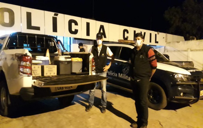 Vigilância Sanitária e força policial fecham festa clandestina em Itaporã