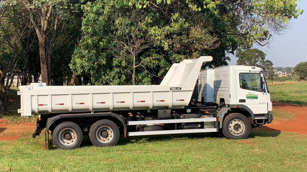 Itaporã é contemplado com mais um caminhão caçamba para atender a agricultura familiar.