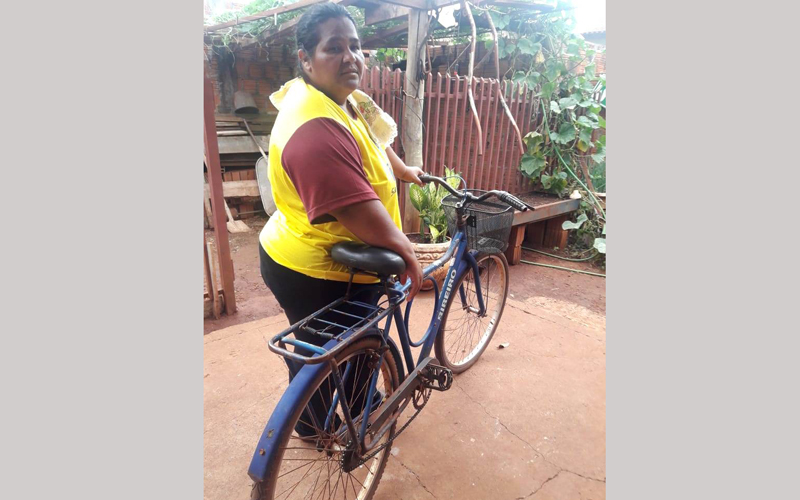 Em Itaporã, bicicleta e uniformes de Agente Comunitária de Saúde são furtados de residência