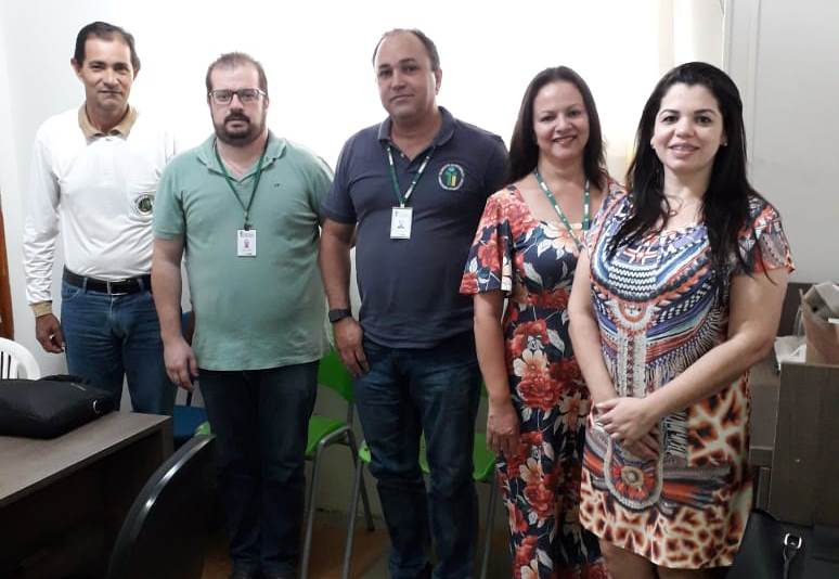 Agentes da Secretaria de Saúde do Estado fazem visita técnica em Itaporã