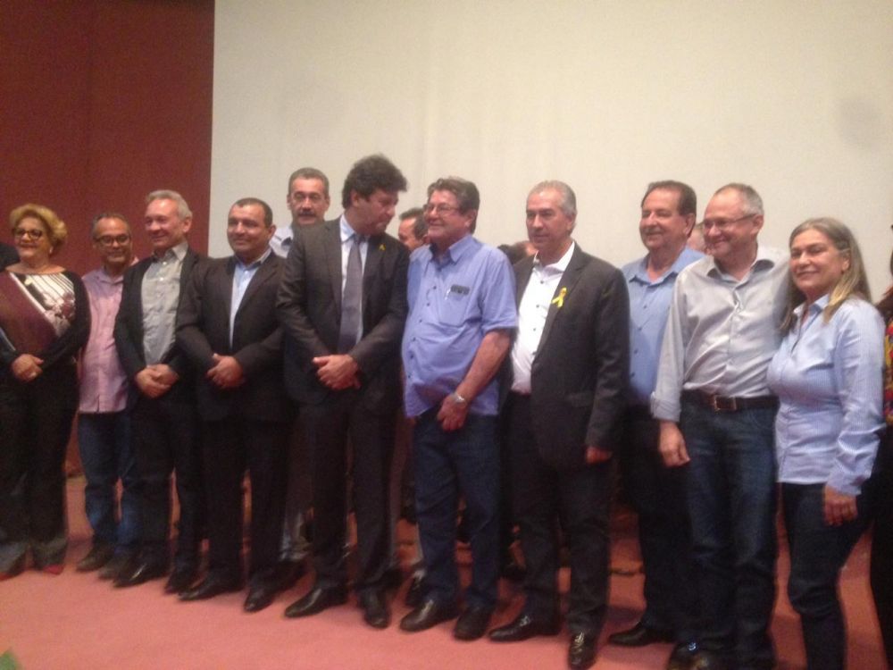 Prefeito de Itaporã participa da agenda de Mandetta e Tereza Cristina em Campo Grande