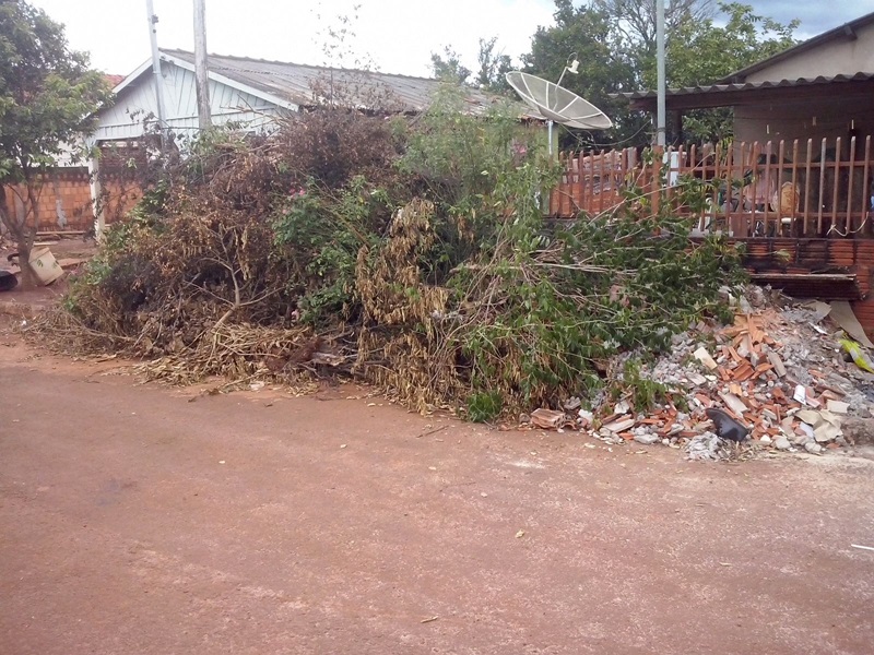 Prefeitura de Itaporã fará parada temporária da coleta de entulho nas calçadas