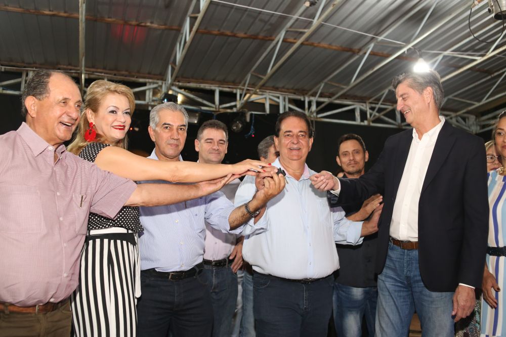 Com presença do Governador Reinaldo Azambuja Feira Gastronômica celebrou 65 anos de Itaporã
