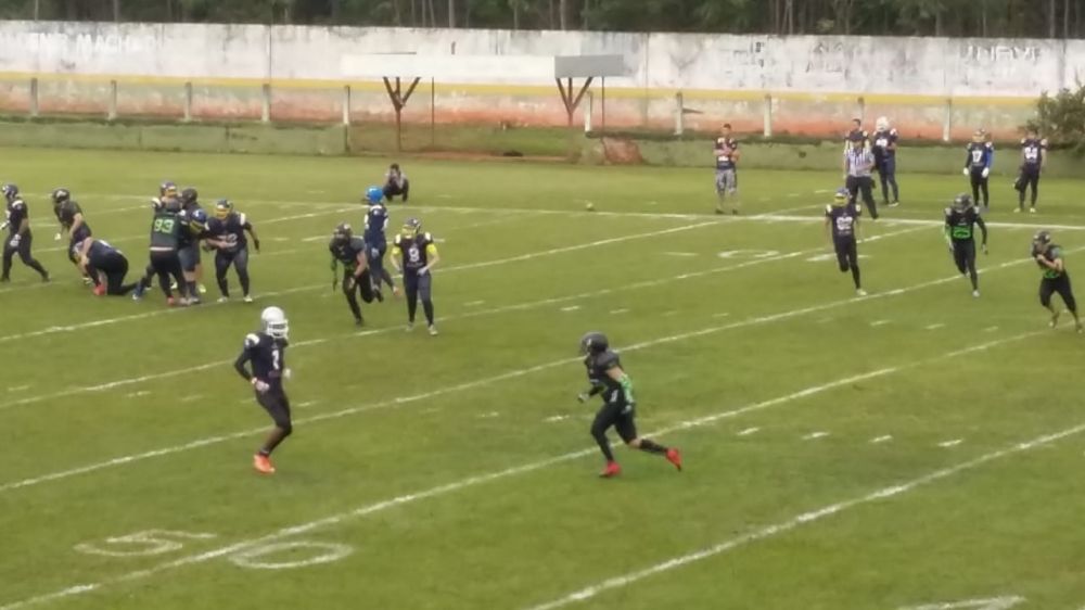 Itaporã recebeu etapa do estadual de Futebol Americano