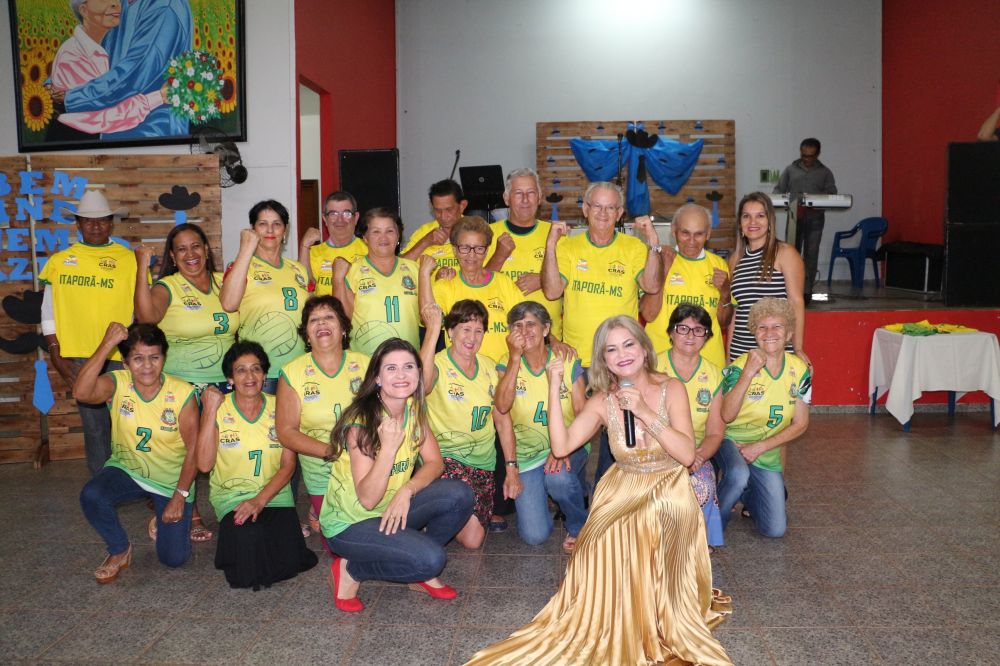 Projeto Conviver de Itaporã participa dos Jogos da Melhor Idade em Campo Grande.